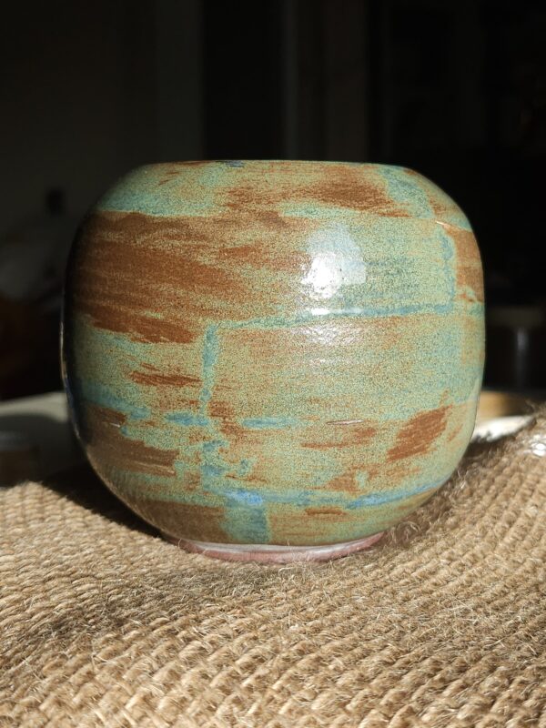 Vase boule Terre de Xing