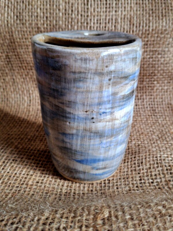 Tasse de voyage - Bleu, Blanc et fer – Image 4