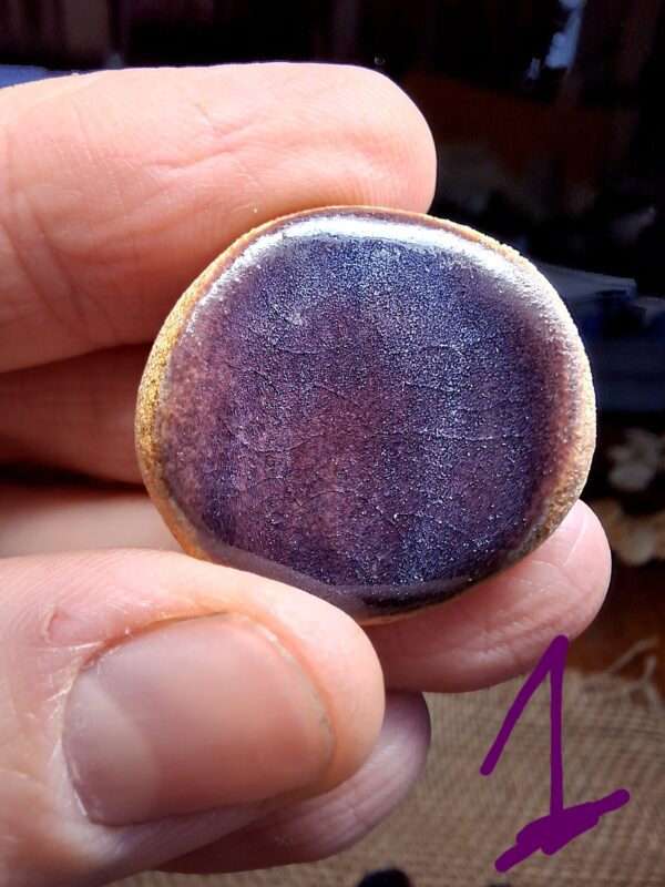 Pierre d'apaisement/ worry stone - Prune – Image 4