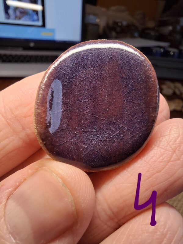 Pierre d'apaisement/ worry stone - Prune – Image 7