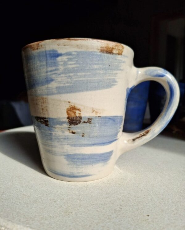 Tasse en grès blanc – Image 7