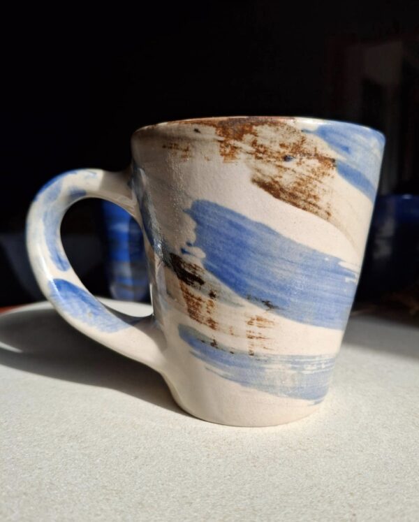 Tasse en grès blanc – Image 5