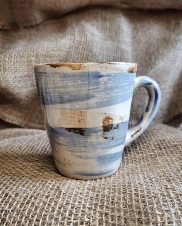 Tasse en grès blanc – Image 2