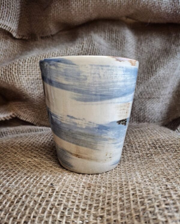 Tasse en grès blanc – Image 3