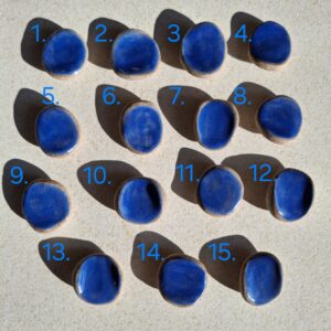 Pierre d’apaisement/ worry stone – Bleu