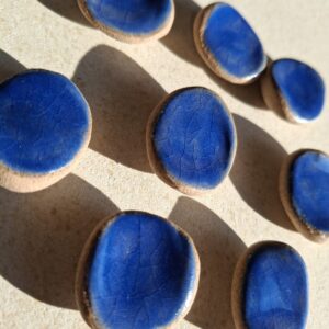 Pierre d’apaisement/ worry stone – Bleu