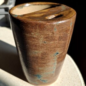 Tasse de voyage grès de Moutiers en Puisaye