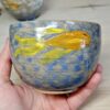 Contenant/cache pot poisson - 45 cl- Imparfait – Image 2