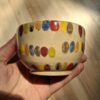 Contenant en grès de Saint Amand en Puisaye - Petit bol pois multicolores – Image 2