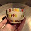 Contenant en grès de Saint Amand en Puisaye - Petit bol pois multicolores – Image 4