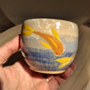 Contenant en grès de Saint Amand – Poissons