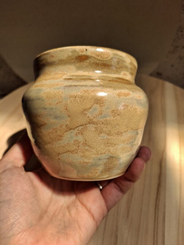 Contenant/petit vase en grès blanc – Image 2