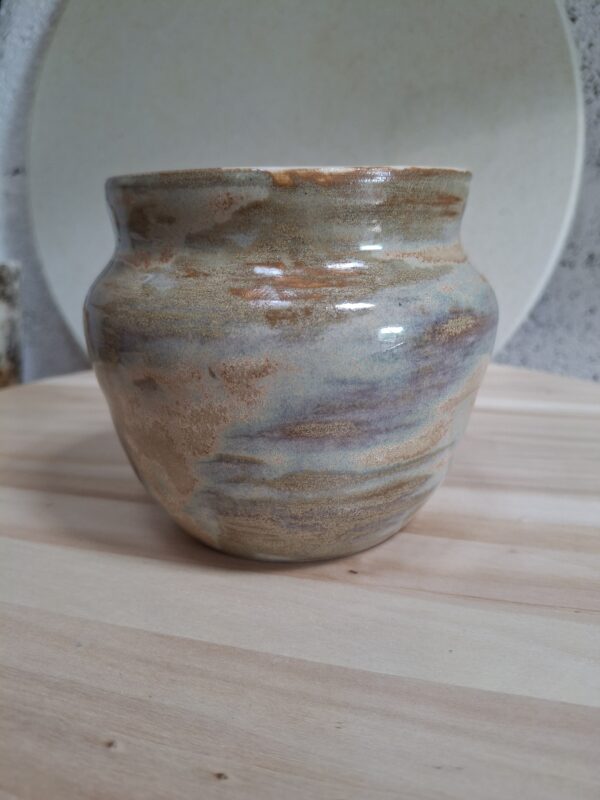 Contenant/petit vase en grès blanc – Image 5