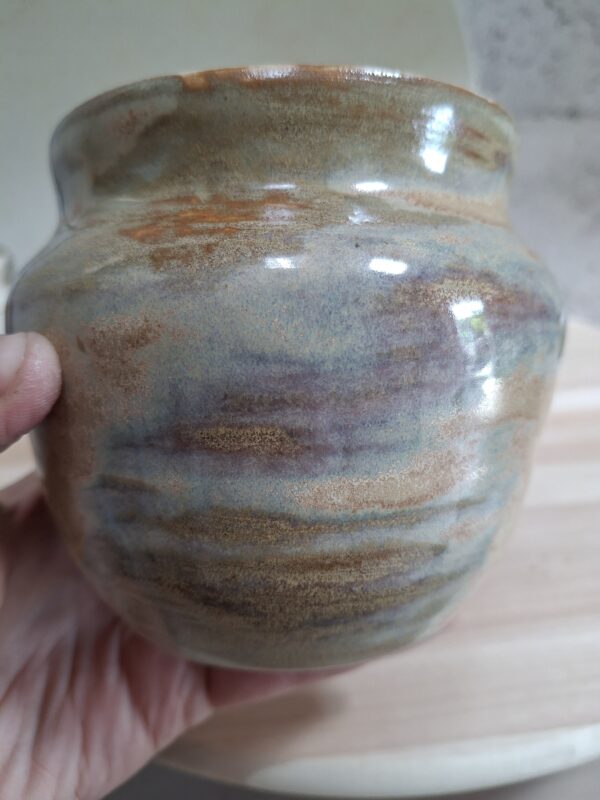 Contenant/petit vase en grès blanc – Image 6