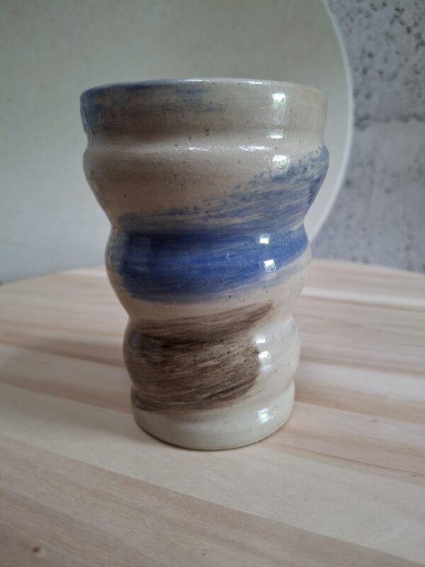 Contenant en grès de Saint Amand en Puisaye - Tasse/pot à crayon/pot à brosse à dents – Image 7