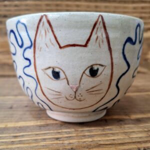 Petit bol - Contenant en grès de Saint Amand - Chat