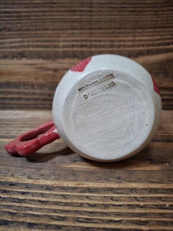 Contenant - Mug fraises en grès de Saint-Amand🍓 - 25 cl – Image 3