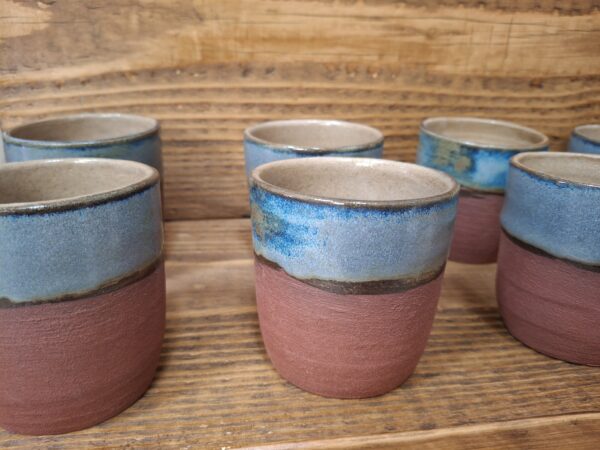 Contenant - Tasse en grès de Moutiers en Puisaye - 20 cl – Image 2