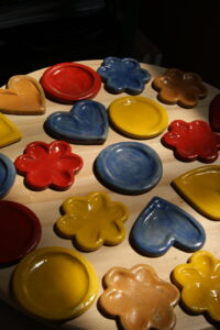 Soucoupes sachets de thé