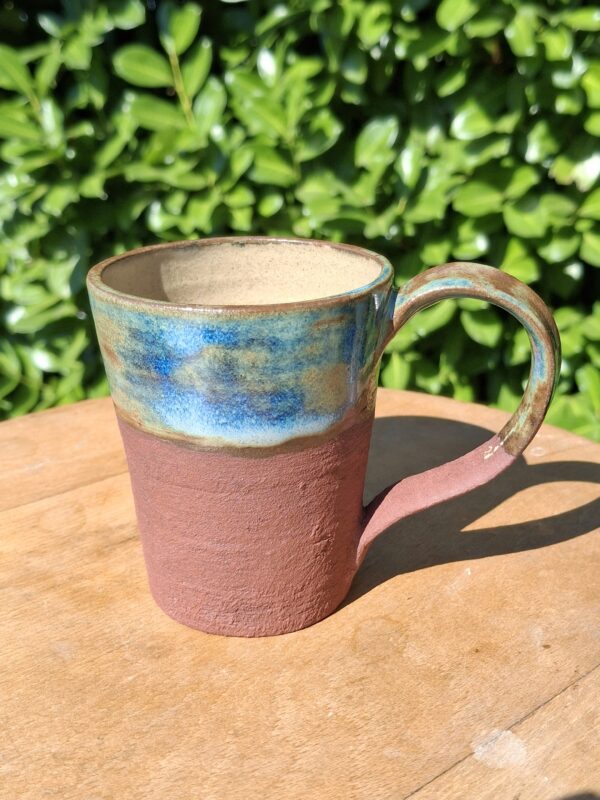 Mug en grès de Moutiers en Puisaye