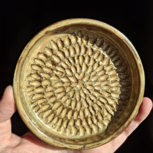 Grattoir à ail – Grès de Treigny – Beige
