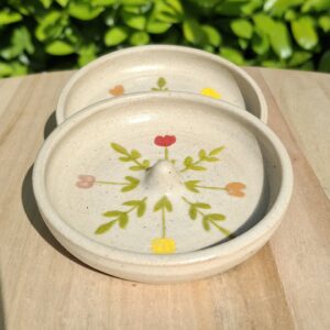 Coupelle à bijoux en grès de Saint-Amand – FLEURS