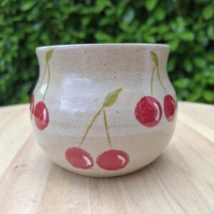 Bougie en grès de Saint Amand en Puisaye – CERISES