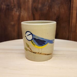 Tasse mésange en grès de Saint-Amand – 25 cl environ