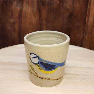 Tasse mésange en grès de Saint-Amand – 25 cl environ